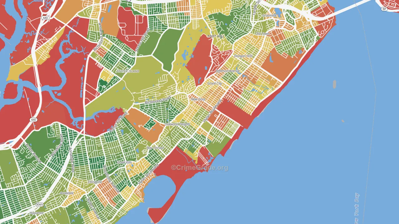 10306, NY Map of Theft Rates