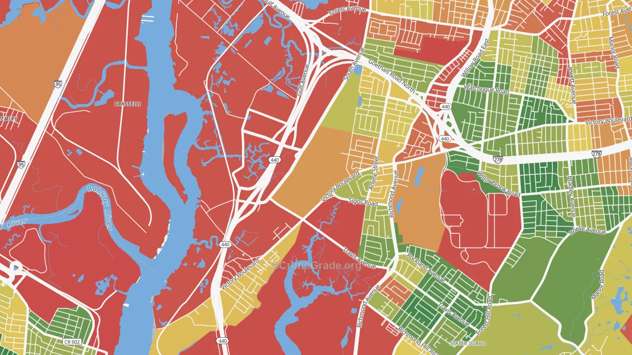 10311, NY Map of Theft Rates
