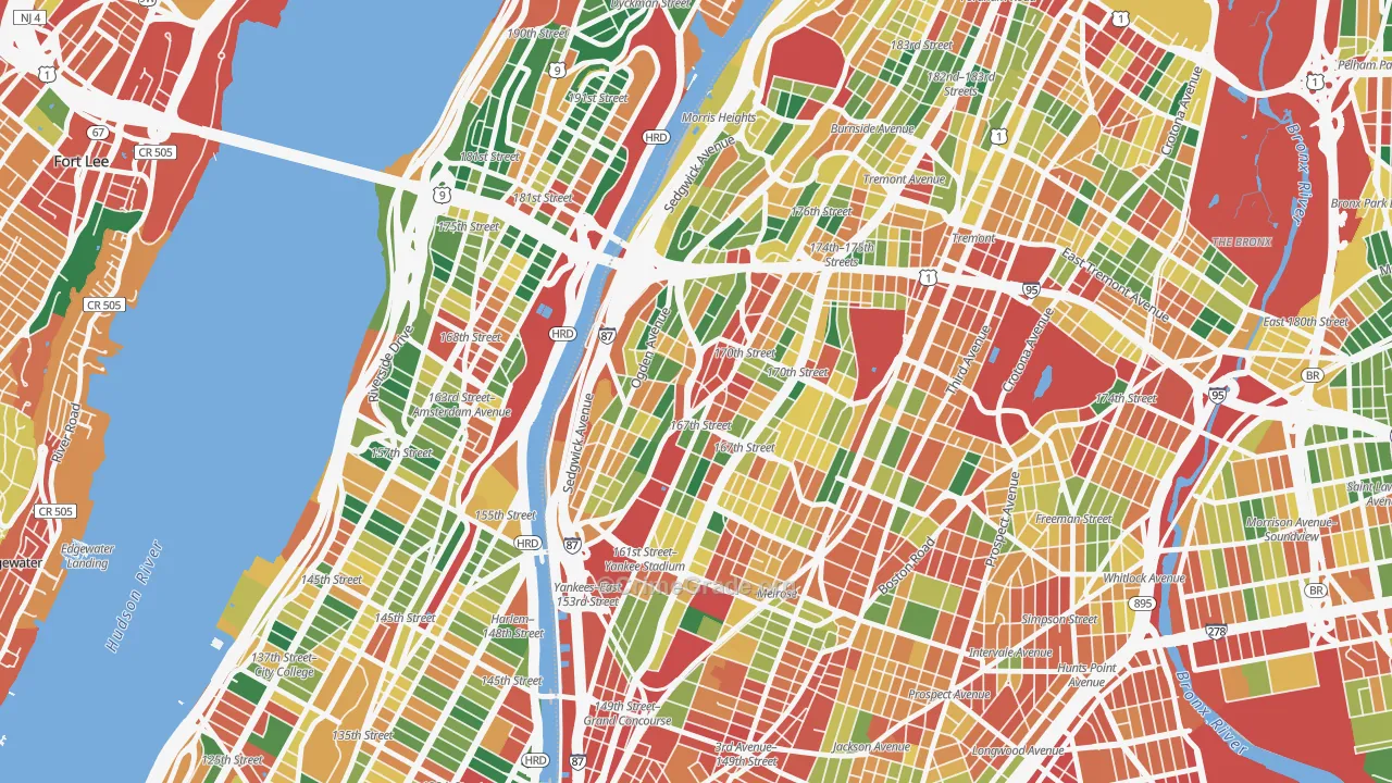 10452, NY Map of Theft Rates