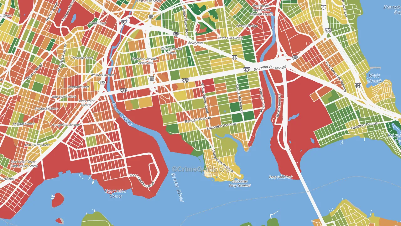 10473, NY Map of Theft Rates