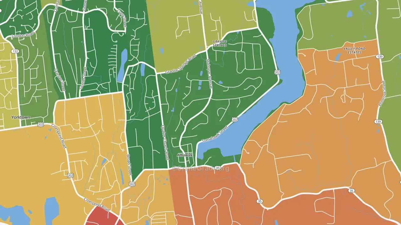 10501, NY Map of Theft Rates
