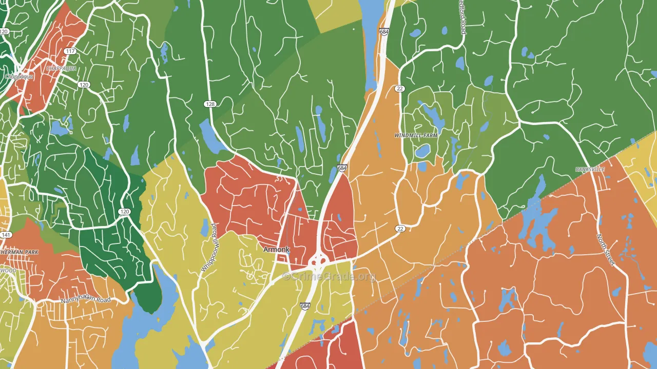 10504, NY Map of Theft Rates