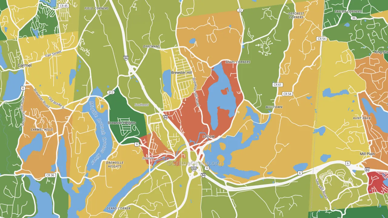 10509, NY Map of Theft Rates