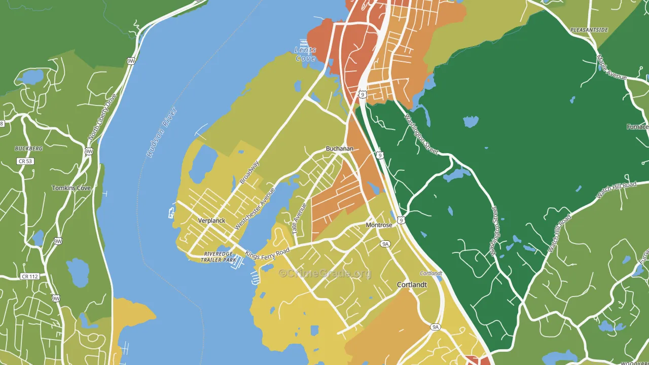 10511, NY Map of Theft Rates