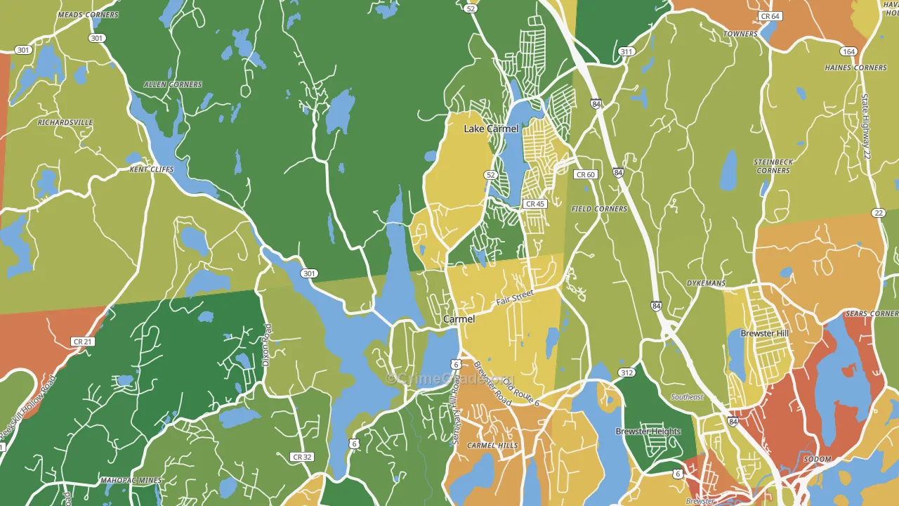 10512, NY Map of Theft Rates
