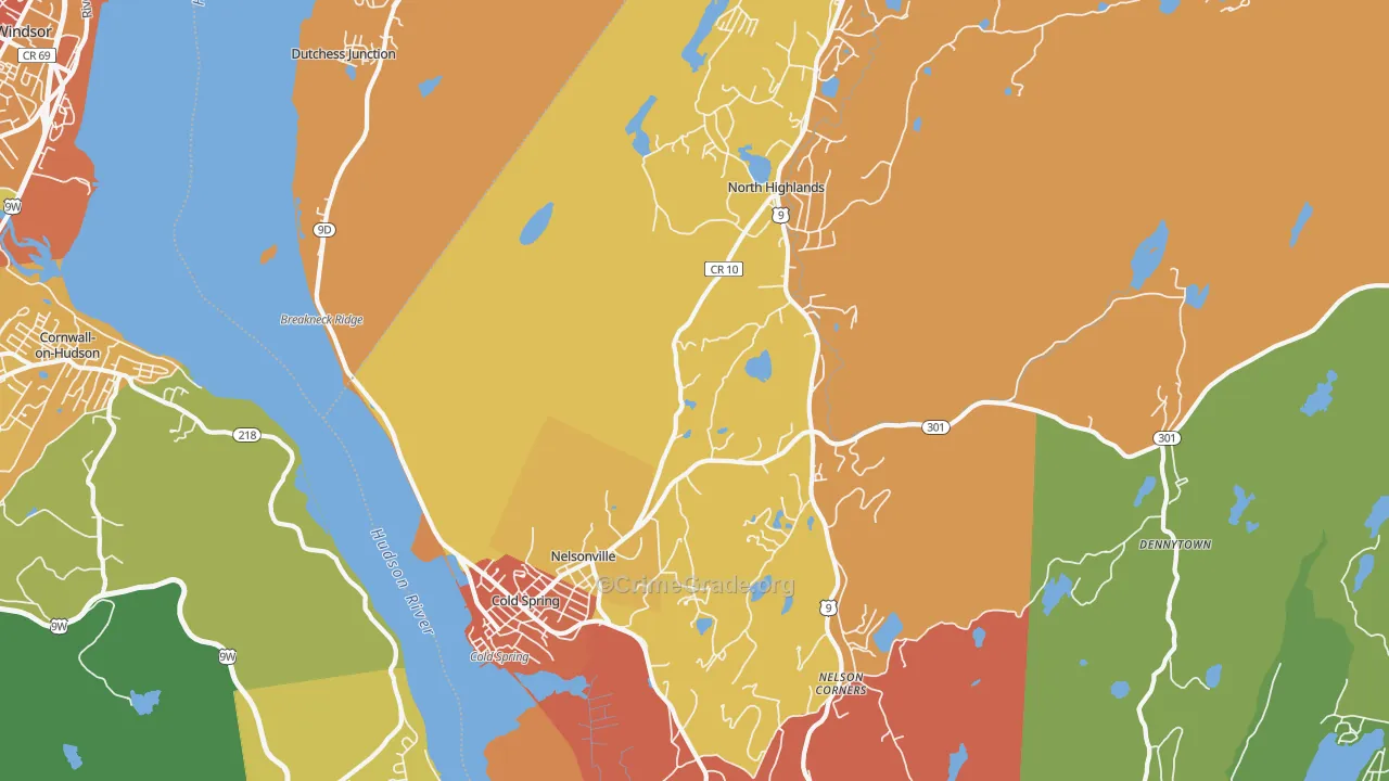 10516, NY Map of Theft Rates