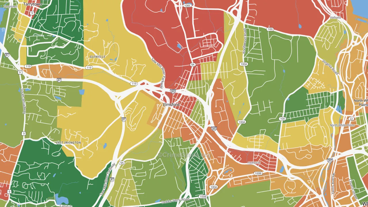 10523, NY Map of Theft Rates