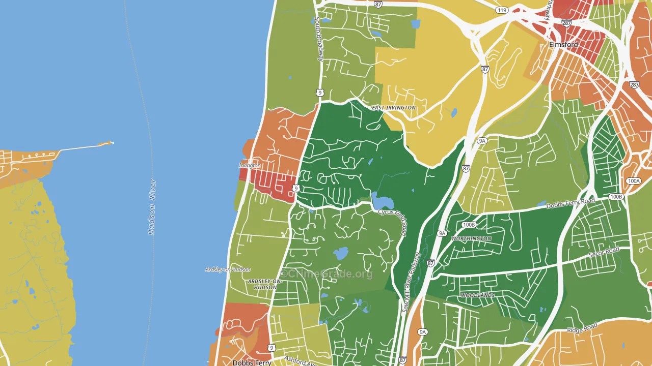 10533, NY Map of Theft Rates