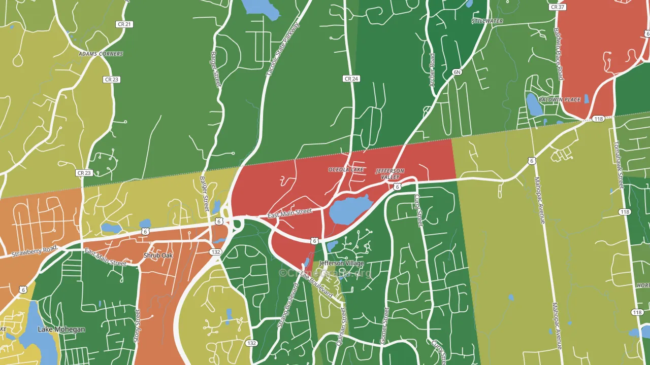 10535, NY Map of Theft Rates