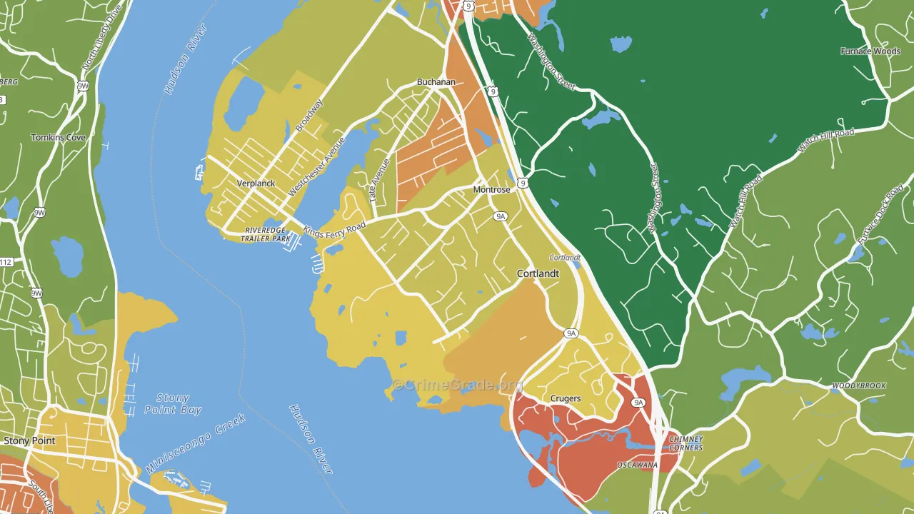 10548, NY Map of Theft Rates