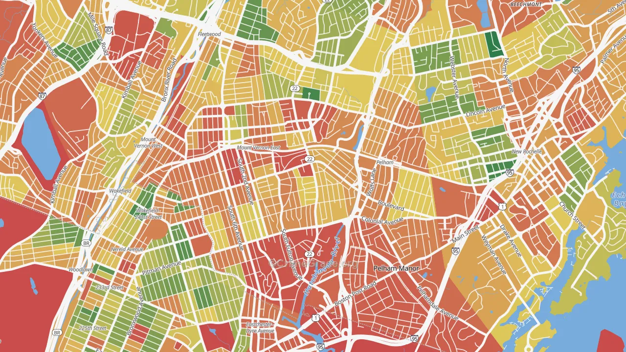 10553, NY Map of Theft Rates