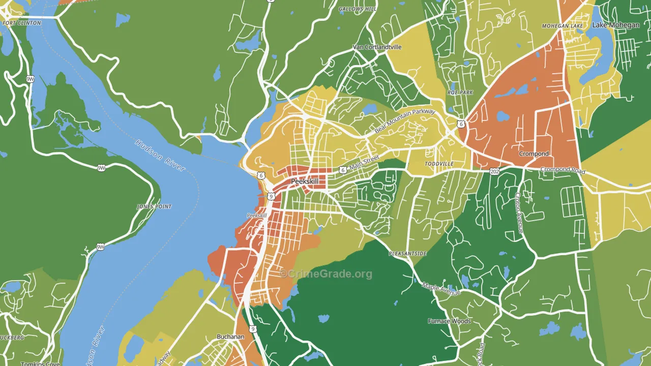 10566, NY Map of Theft Rates