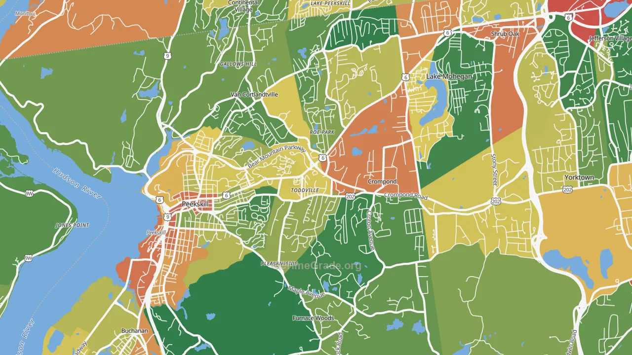 10567, NY Map of Theft Rates