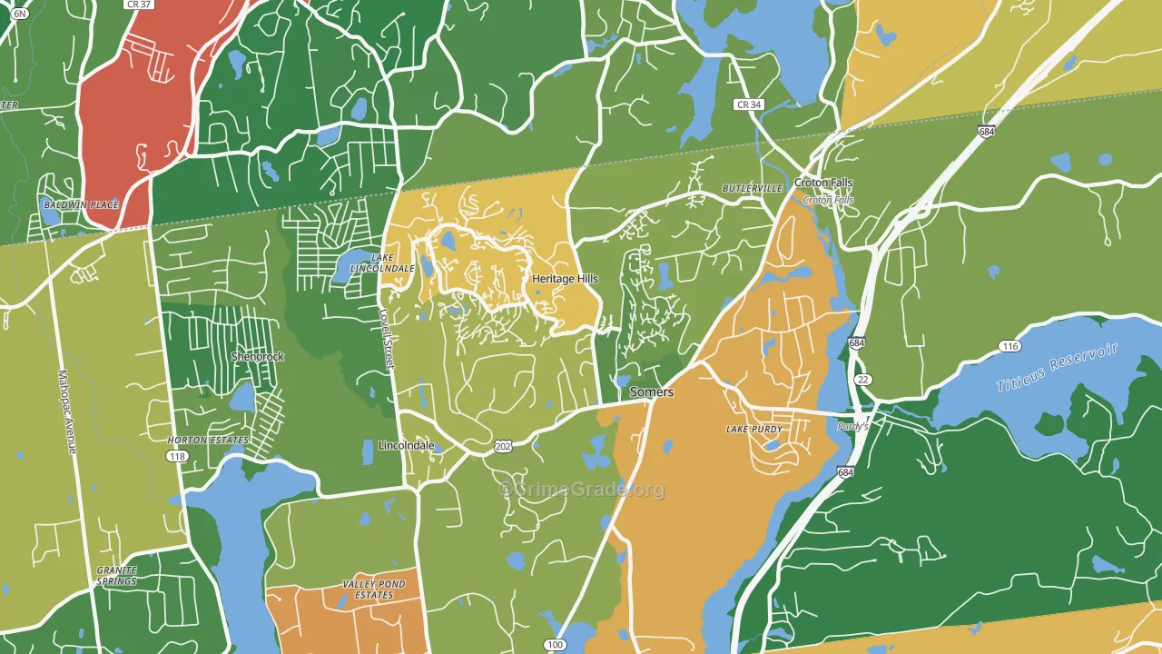 10589, NY Map of Theft Rates