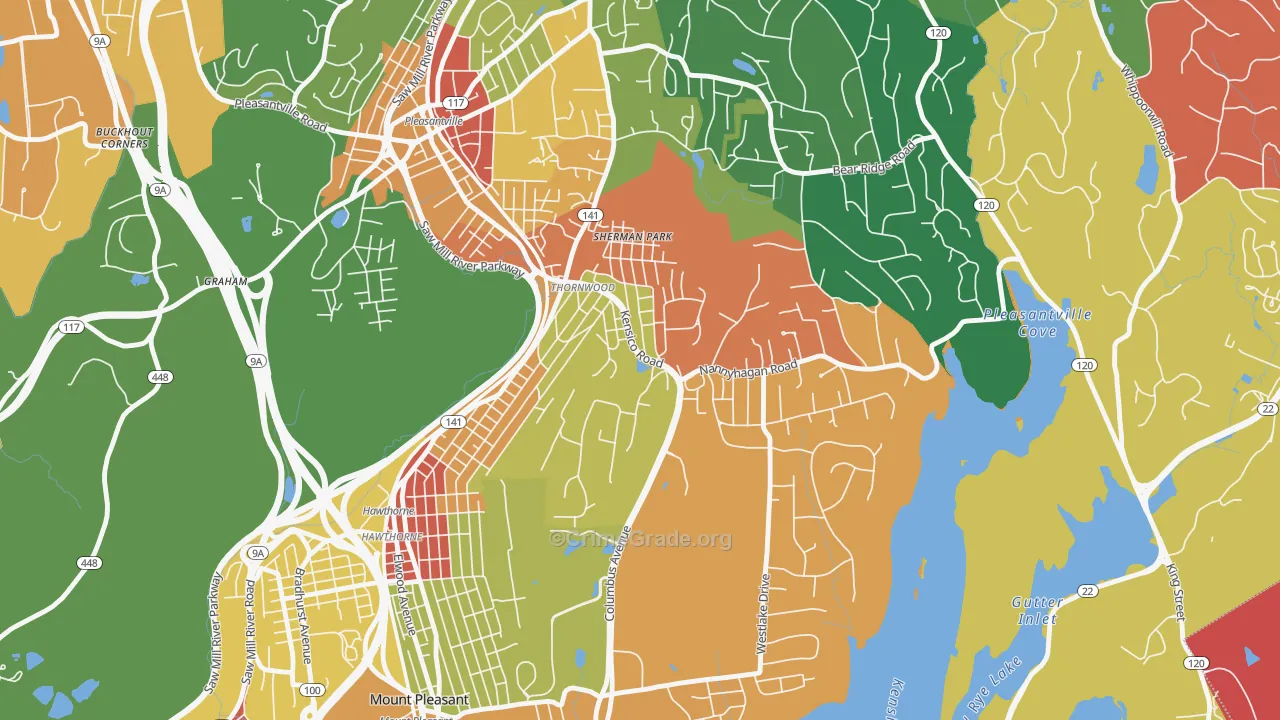 10594, NY Map of Theft Rates