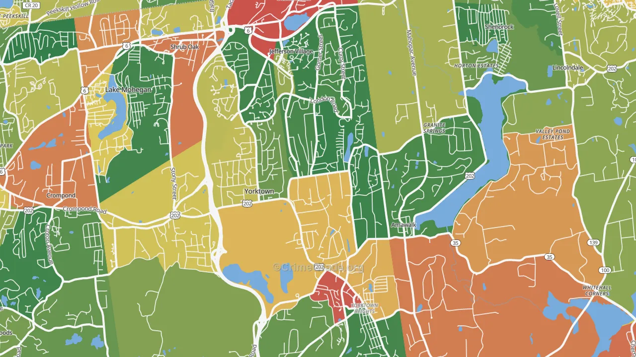 10598, NY Map of Theft Rates