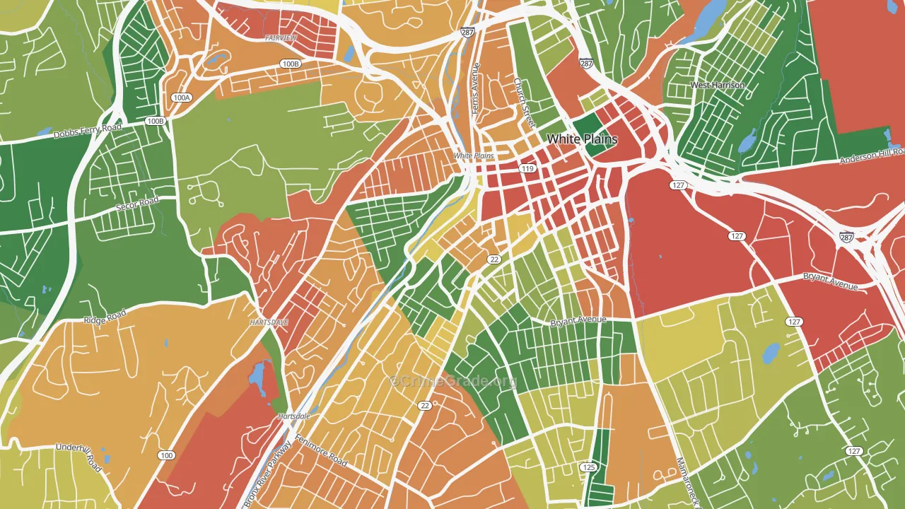 10606, NY Map of Theft Rates
