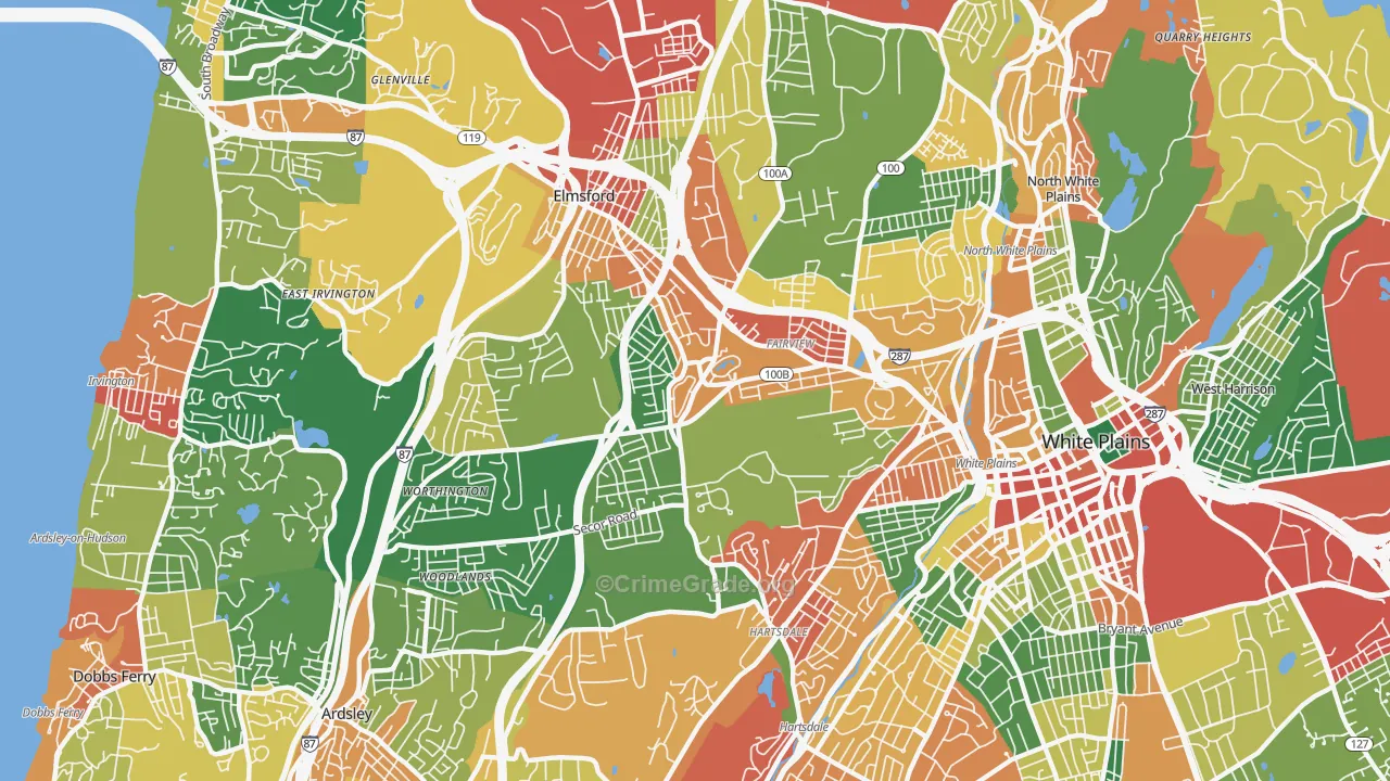10607, NY Map of Theft Rates