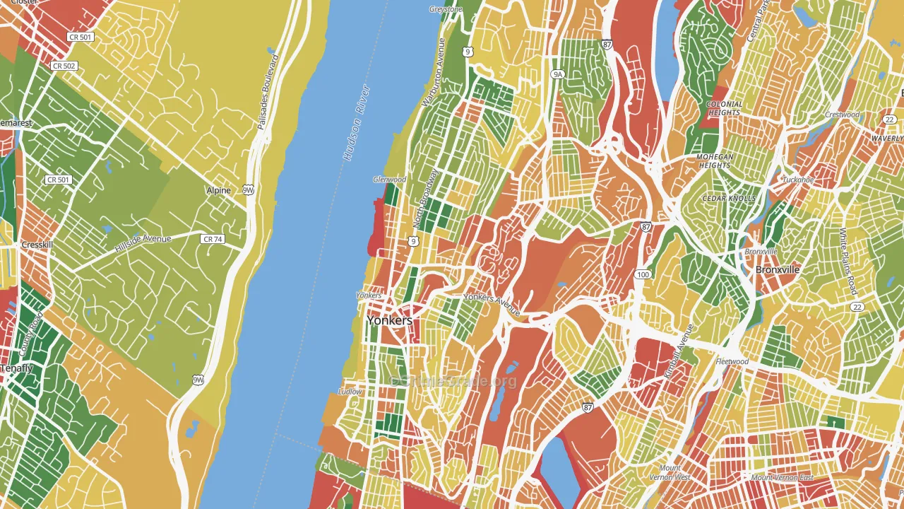 10701, NY Map of Theft Rates