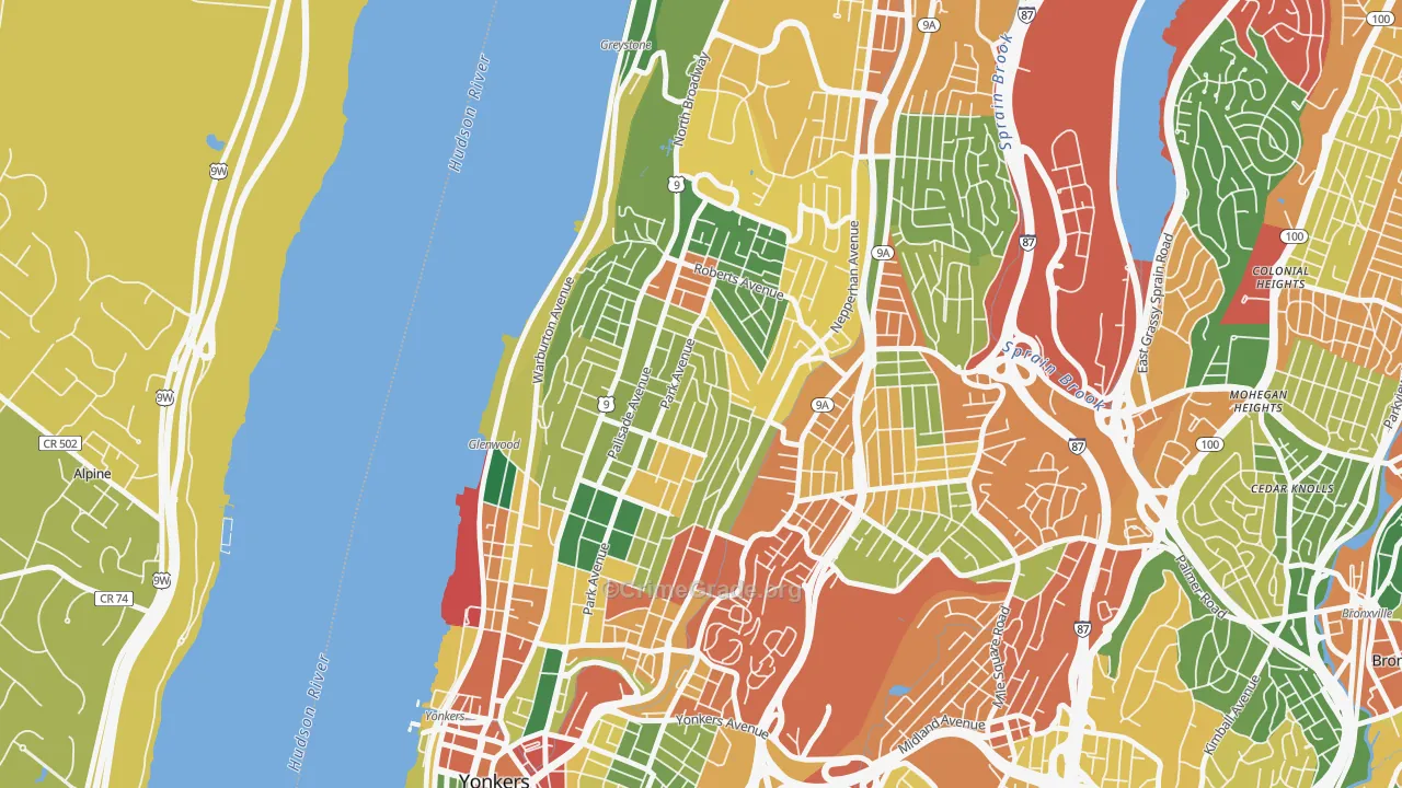 10703, NY Map of Theft Rates