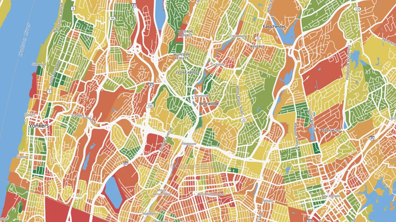 10708, NY Map of Theft Rates