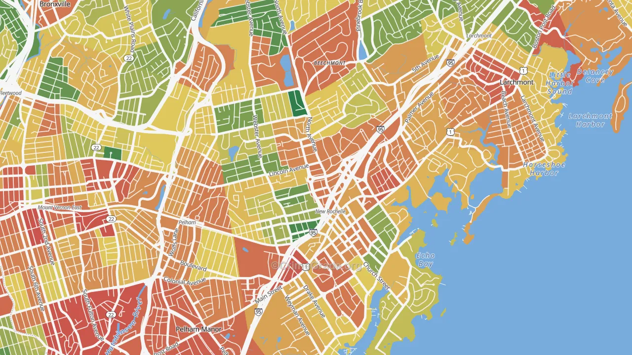 10801, NY Map of Theft Rates