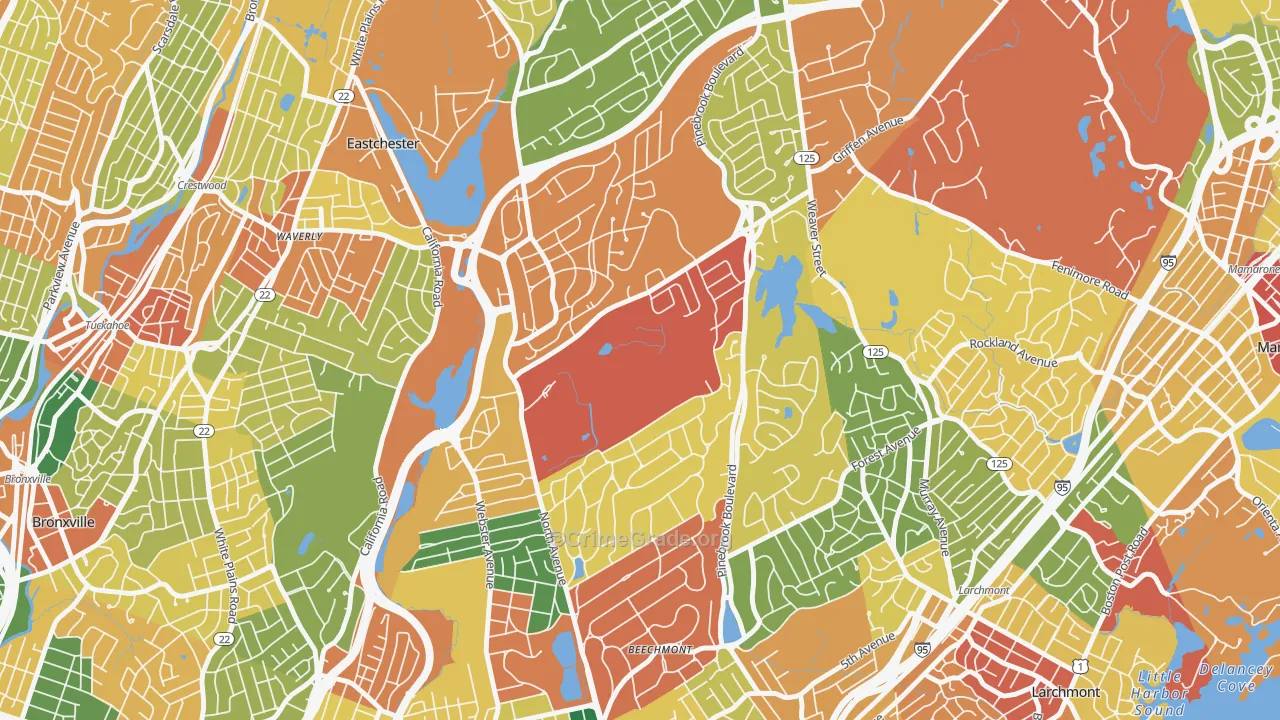 10804, NY Map of Theft Rates