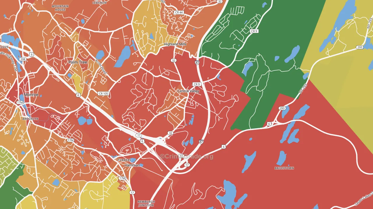 10917, NY Map of Theft Rates