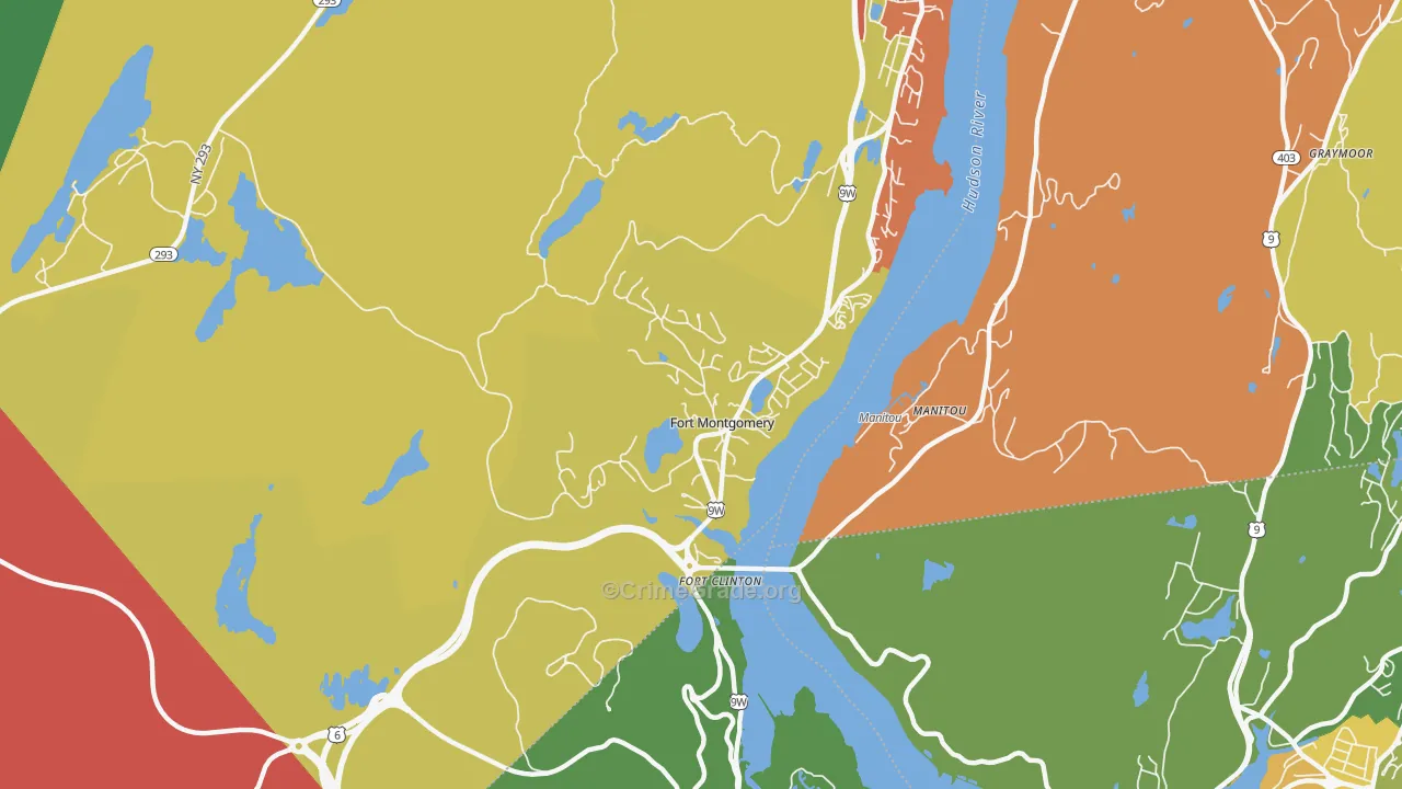 10922, NY Map of Theft Rates