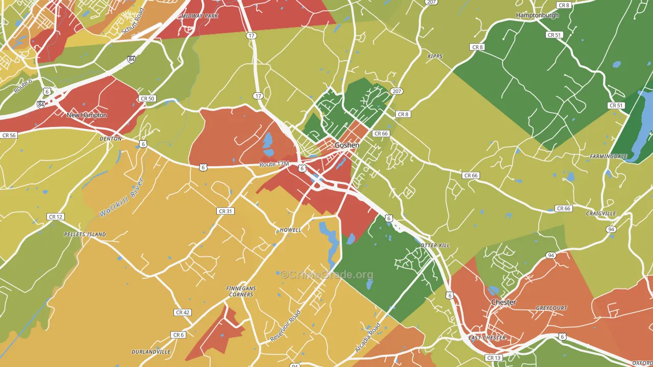 10924, NY Map of Theft Rates