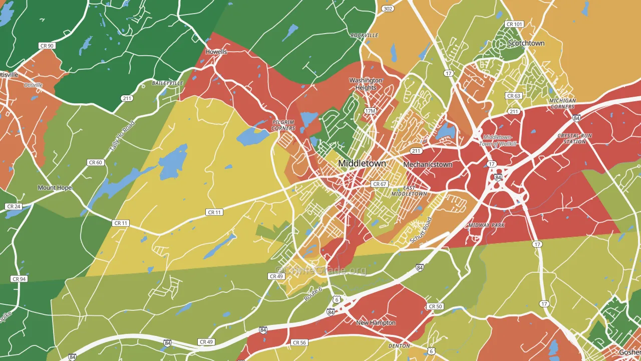 10940, NY Map of Theft Rates