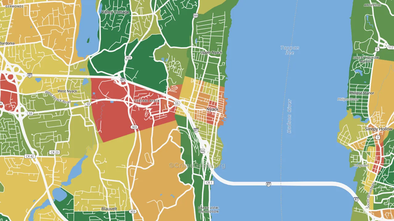 10960, NY Map of Theft Rates