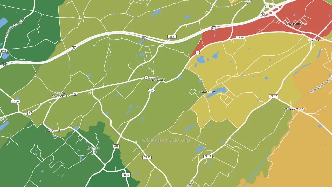 10973, NY Map of Theft Rates