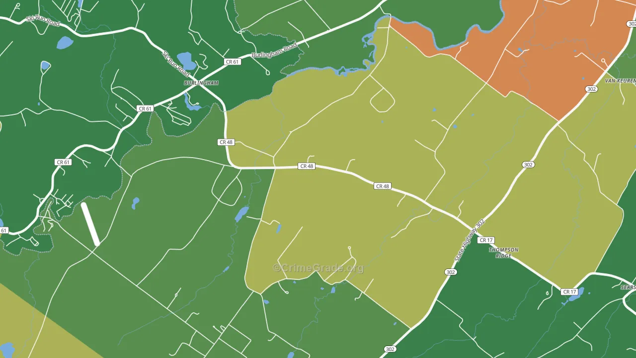10985, NY Map of Theft Rates