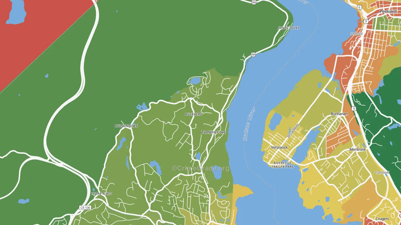 10986, NY Map of Theft Rates