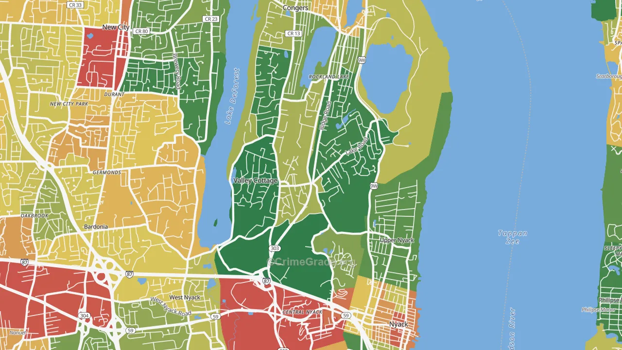 10989, NY Map of Theft Rates