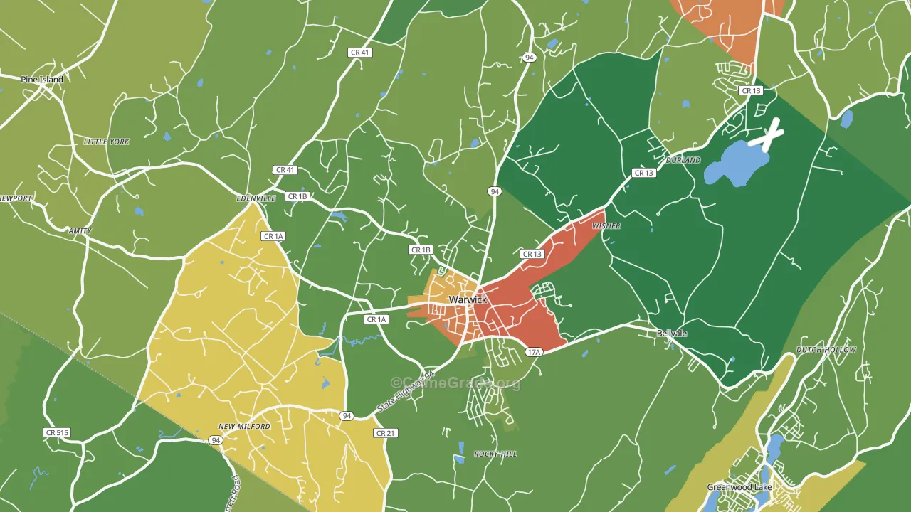 10990, NY Map of Theft Rates