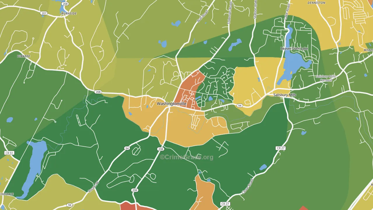 10992, NY Map of Theft Rates