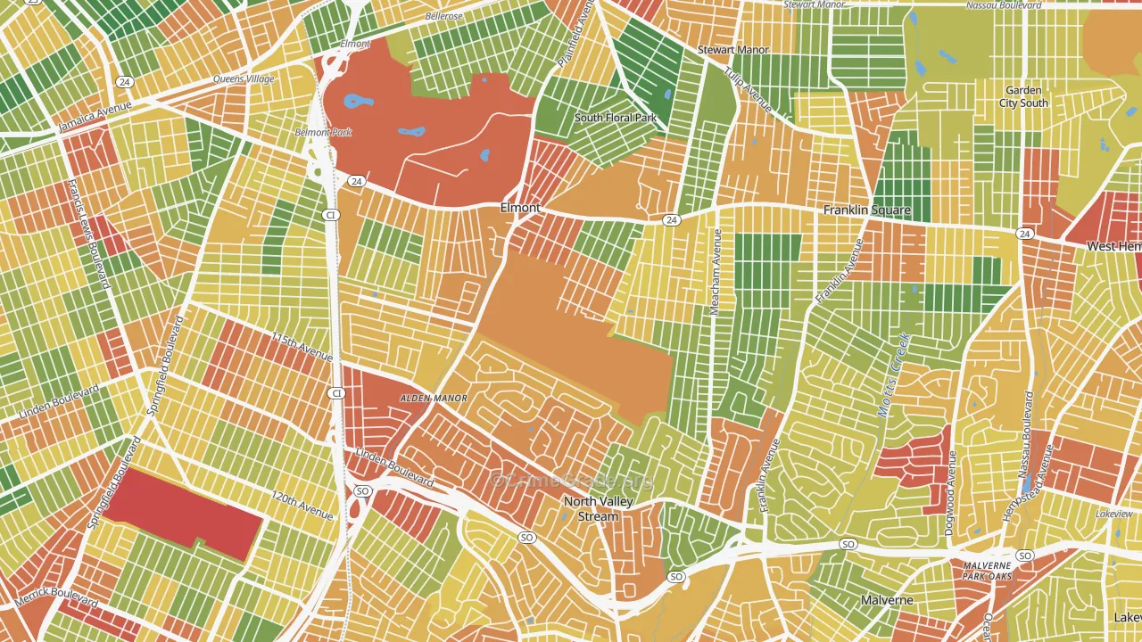 11003, NY Map of Theft Rates