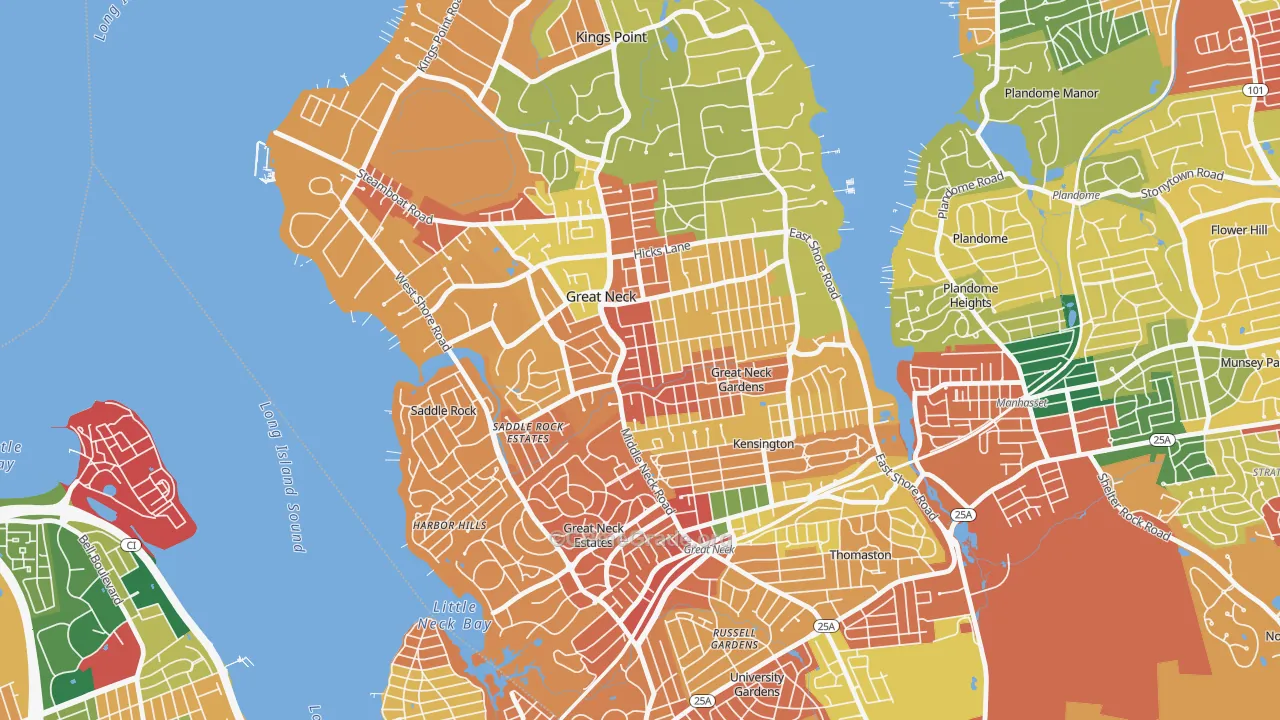 11023, NY Map of Theft Rates
