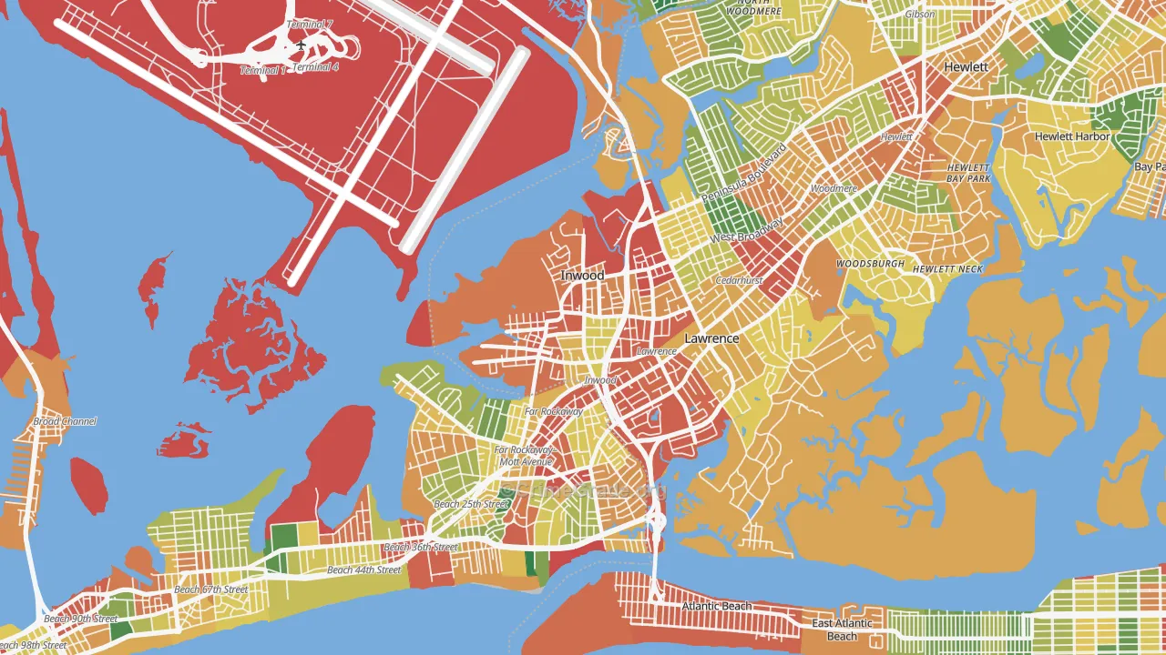 11096, NY Map of Theft Rates