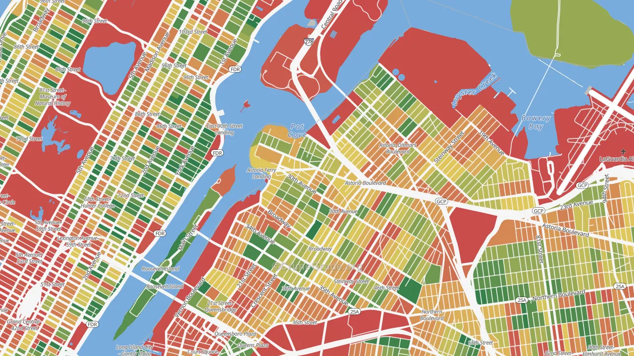 11102, NY Map of Theft Rates