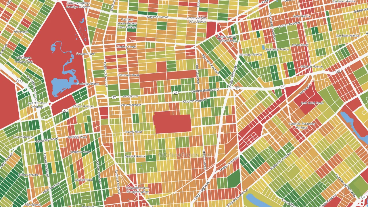 11203, NY Map of Theft Rates