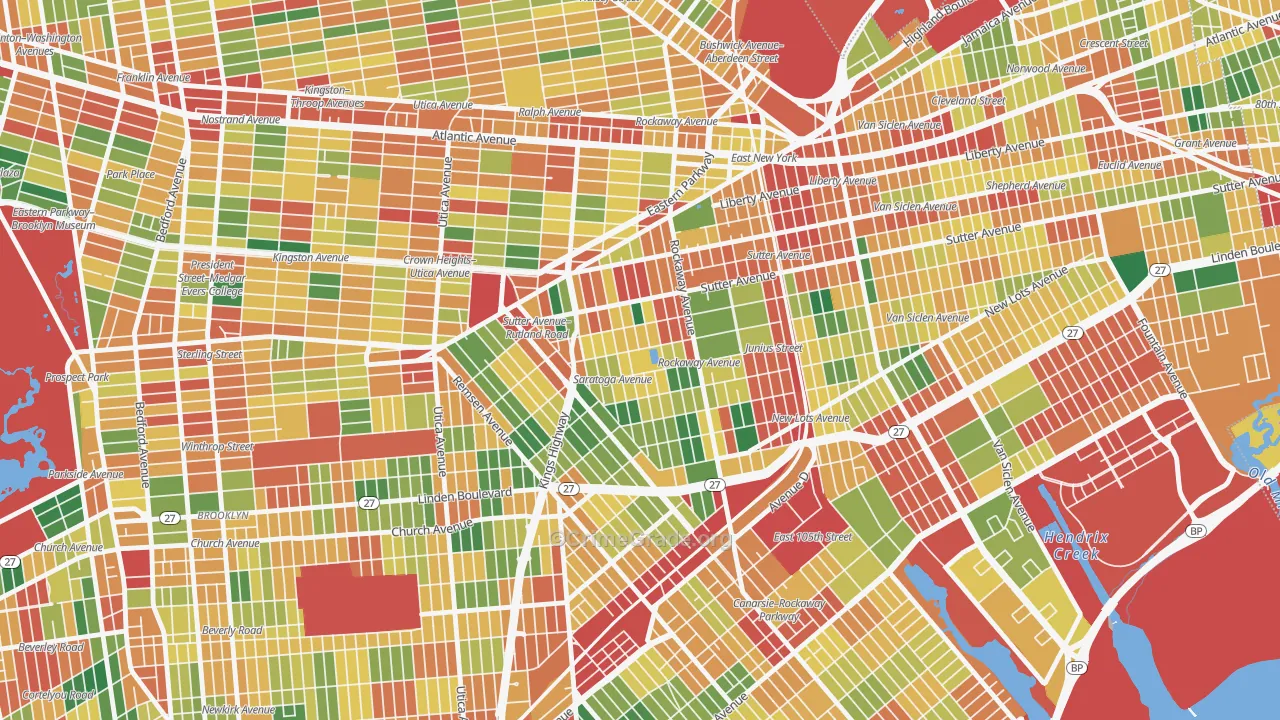11212, NY Map of Theft Rates
