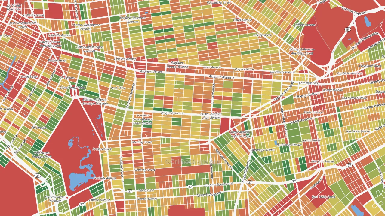 11213, NY Map of Theft Rates