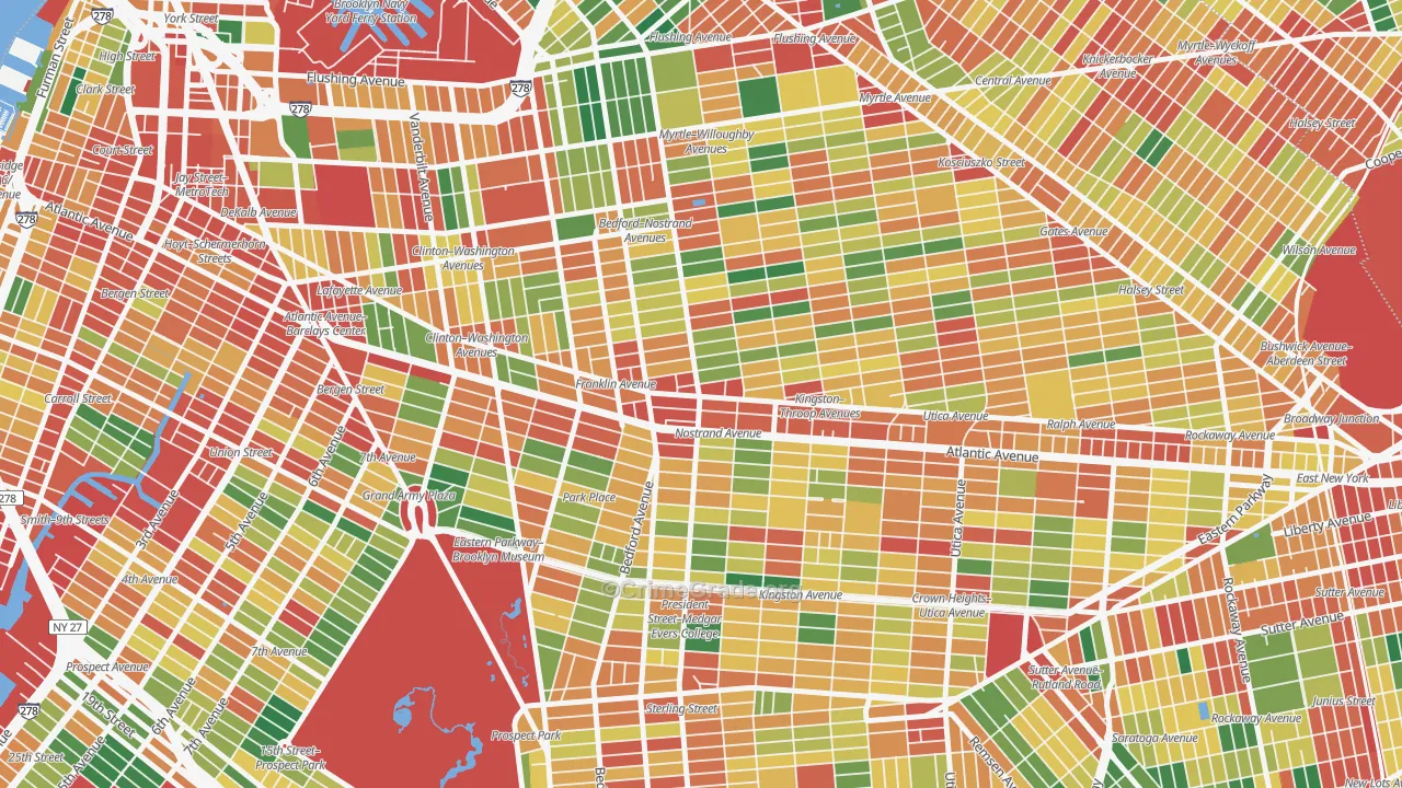 11216, NY Map of Theft Rates
