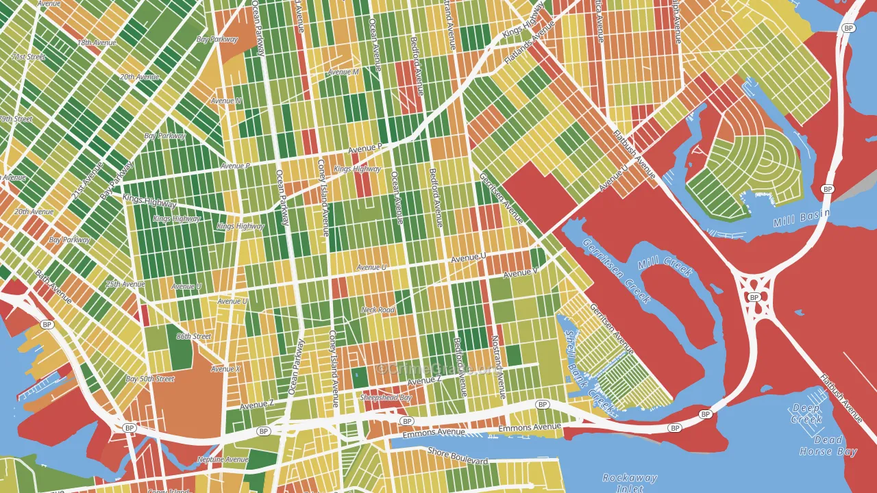11229, NY Map of Theft Rates