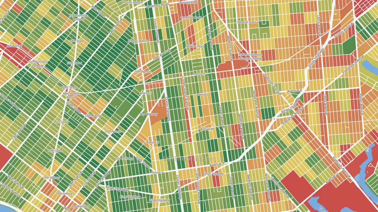11230, NY Map of Theft Rates