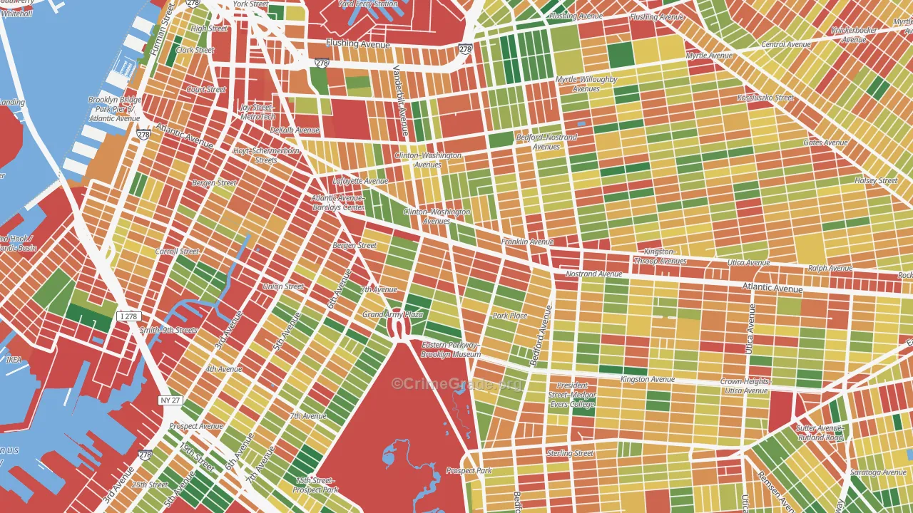 11238, NY Map of Theft Rates