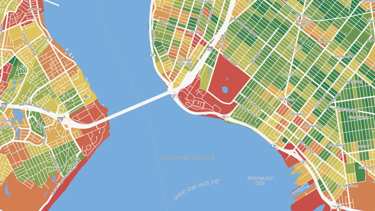 11252, NY Map of Theft Rates